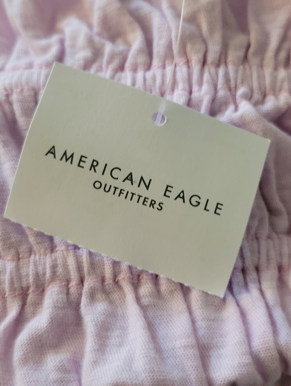 NWT American Eagle Outfitters Sunchaser Knit Smocked Bodice Midi Dress Cotton S - Picture 11 of 14